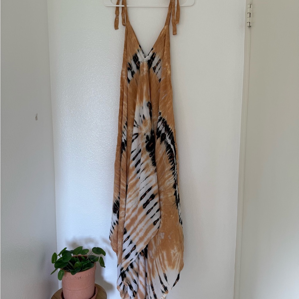 Stylish Tie-Dye Romper